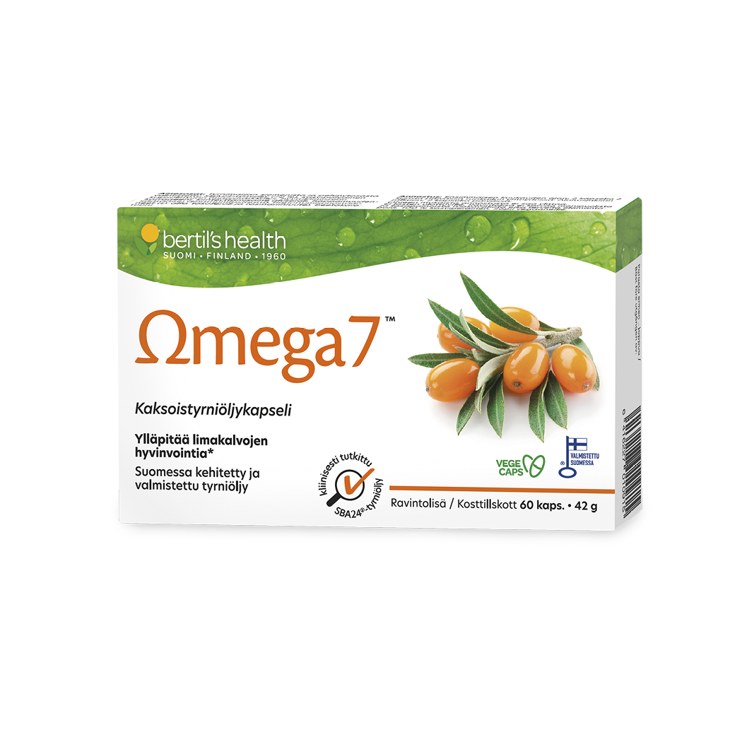 Omega 7 kaksoistyrniöljy