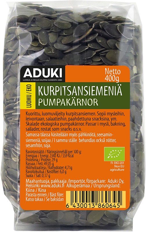 Aduki Kurpitsansiemen (L)