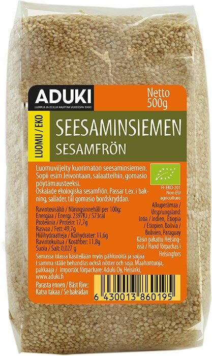 Aduki Seesaminsiemen (L)