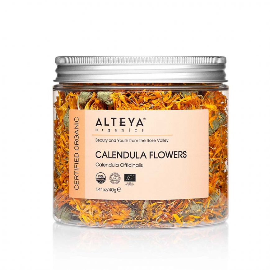 Alteya Organic Dry Calendula Flowers kuivatut kehäkukat