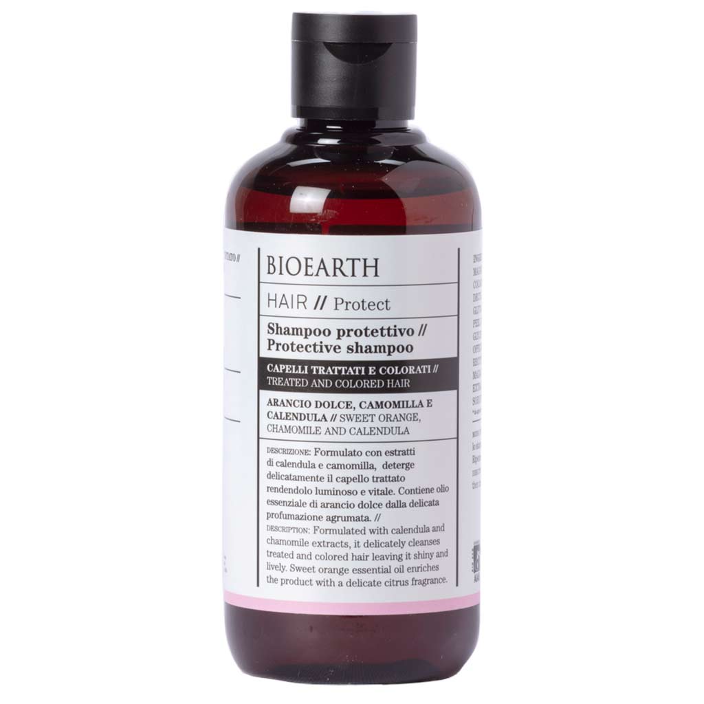 Bioearth HAIR 2.0 Shampoo käsitellyille ja värjätyille hiuksille