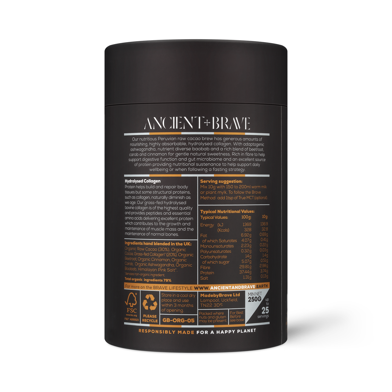 Ancient Brave Cacao Collagen
