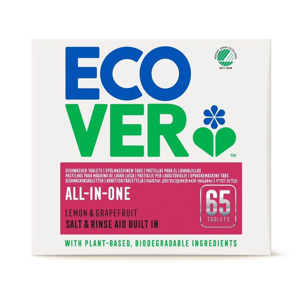 Ecover Konetiskitabletti All-in-One, Citrus 