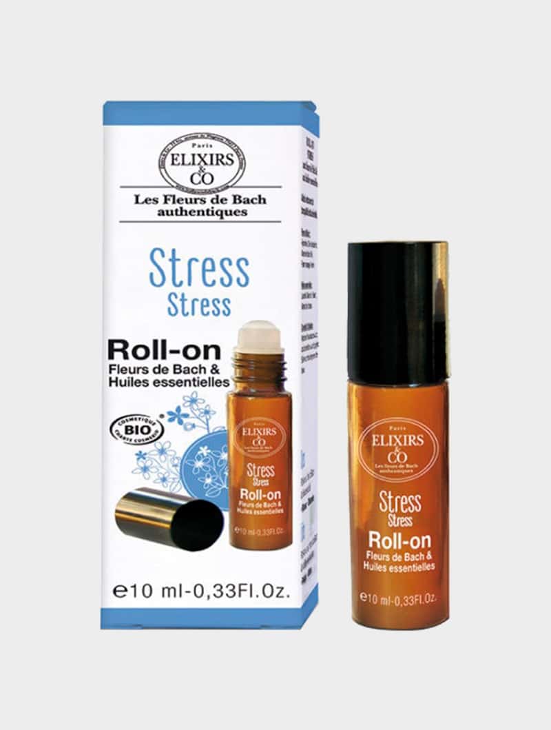 Elixirs & Co Fleurs de Bach Stress terapeuttinen roll-on öljy 