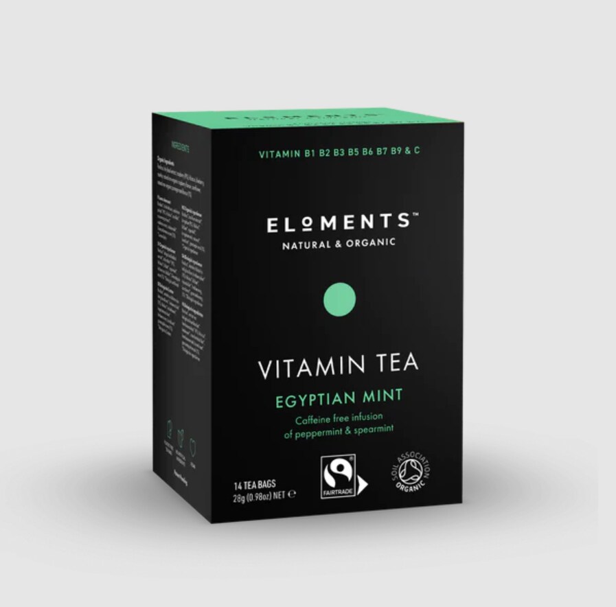 Eloments Egyptian Mint vitamiinitee, luomu 