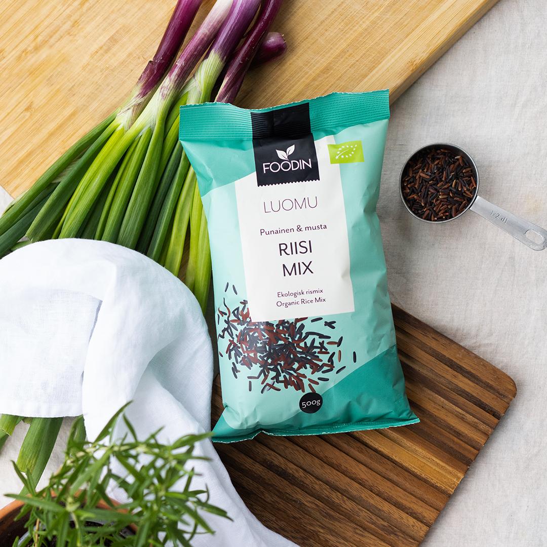 Foodin Riisi Mix, luomu 