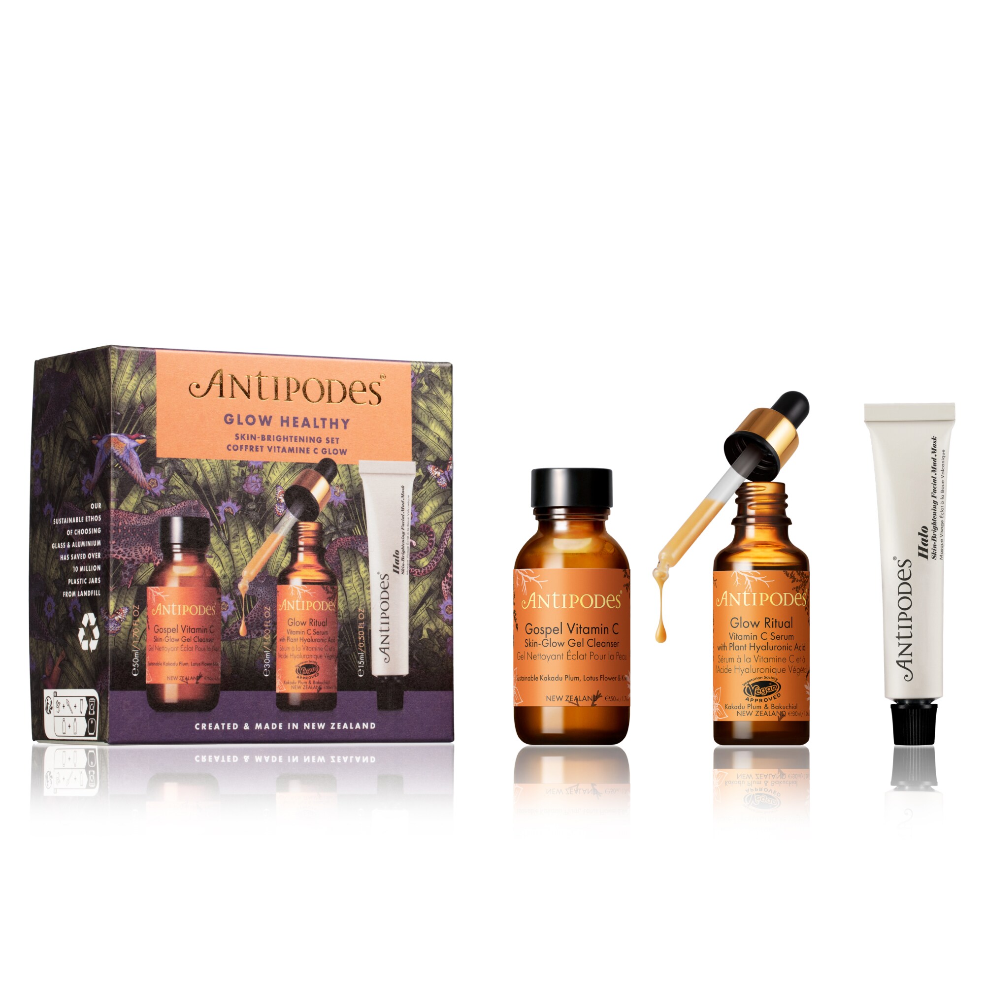 Antipodes Glow Healthy -lahjapakkaus