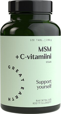 Great Earth MSM + C-vitamiini