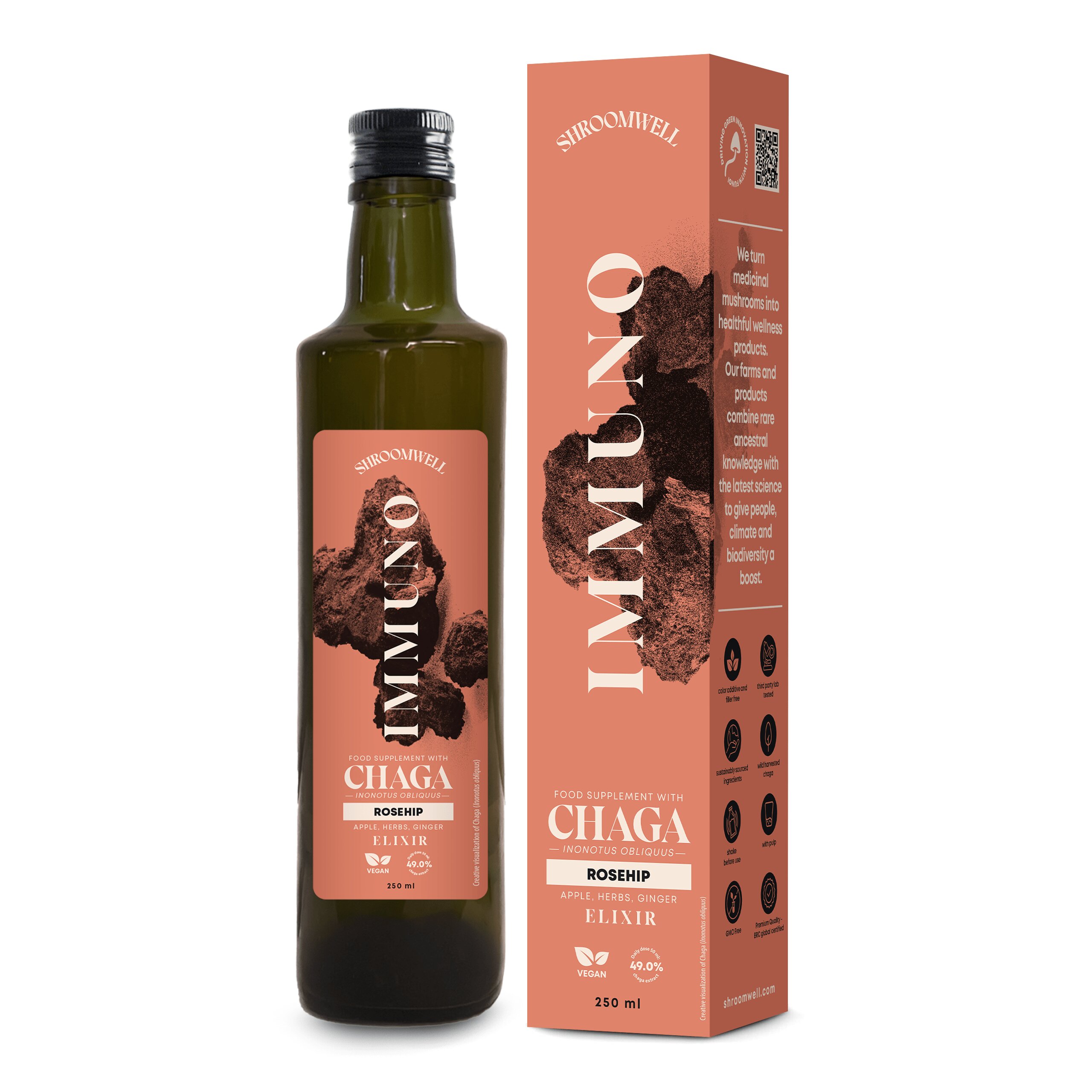 Immuno Elixir Pakuri & Ruusunmarja, 250ml