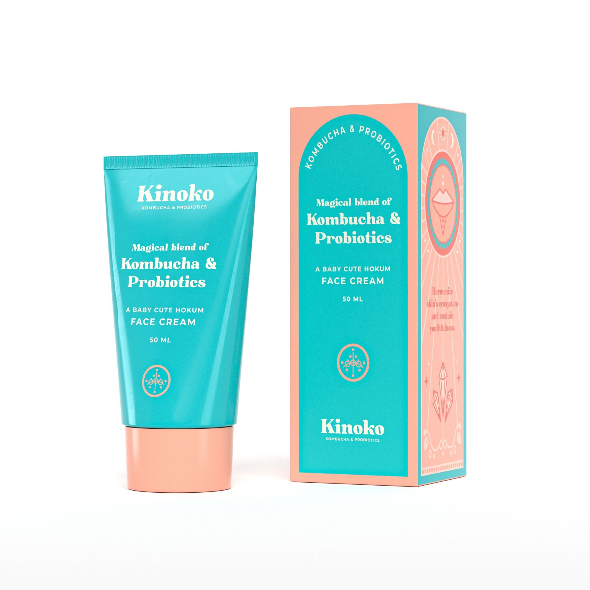 Kinoko Face Cream Probiotic & Kombucha -kasvovoide