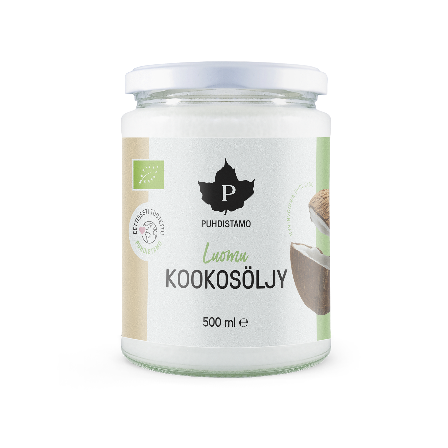Puhdistamo Kookosöljy 500 ml (L)