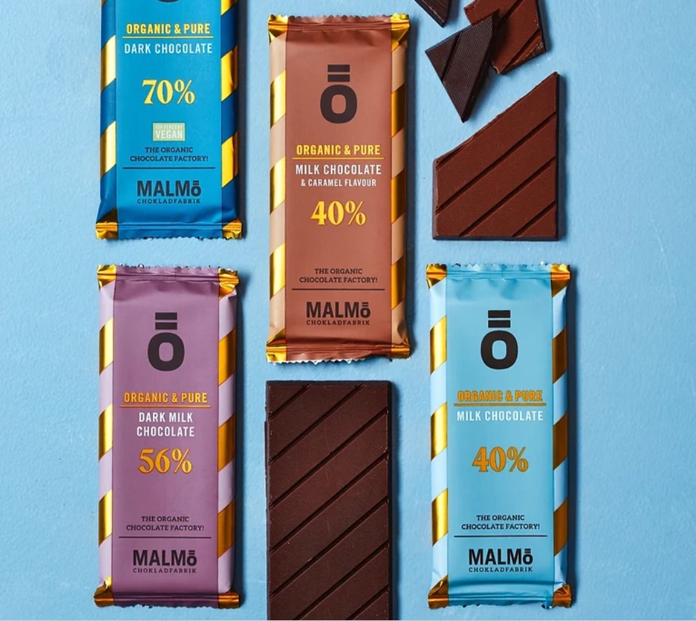 Malmö Chokladfabrik Milk Chocolate Caramel 40 %