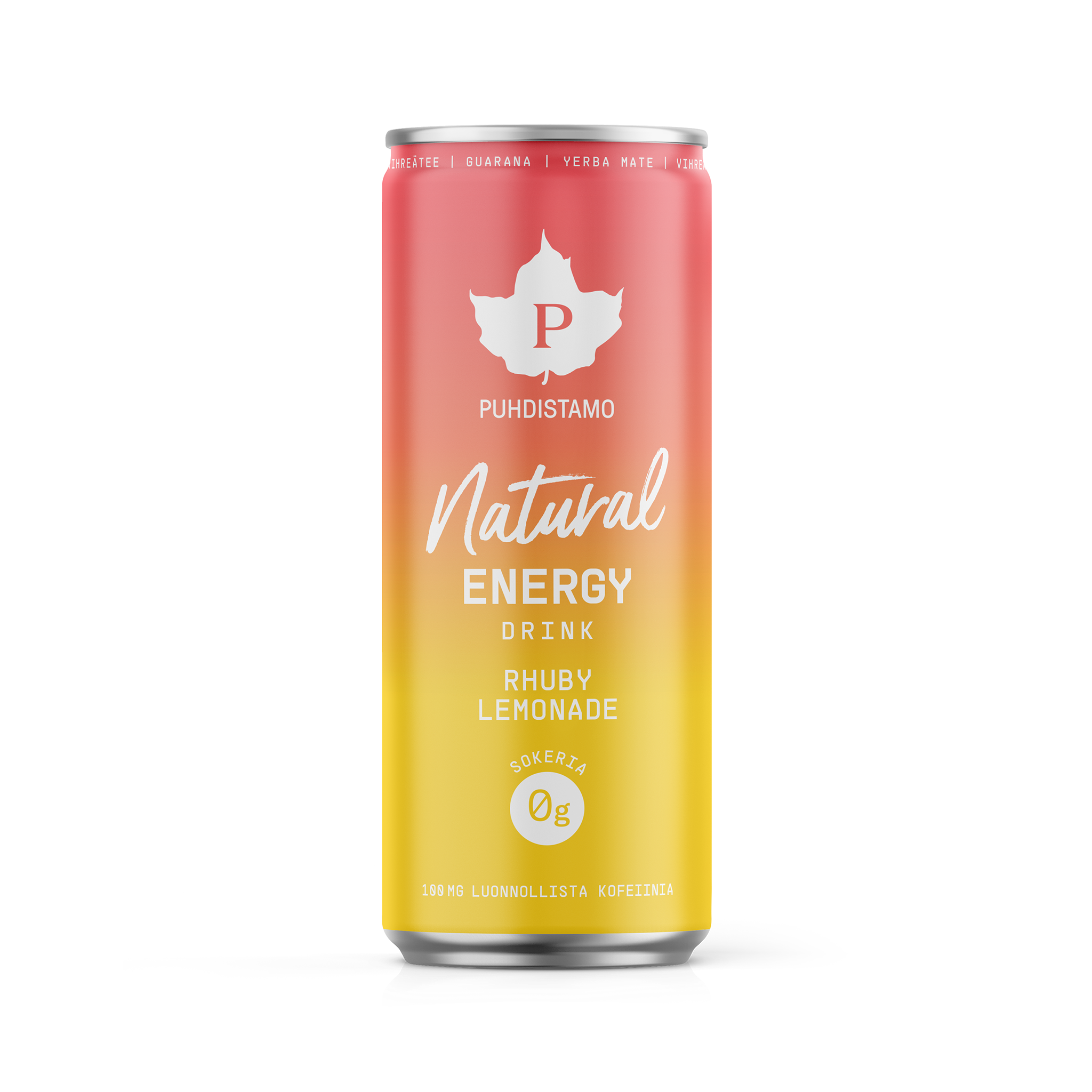 Natural Energy Drink Rhuby Lemonade
