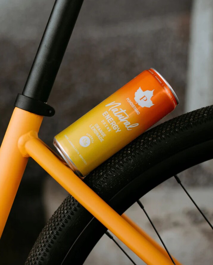 Puhdistamo Natural Energy Drink Orange Lemonade 24 x 330 ml