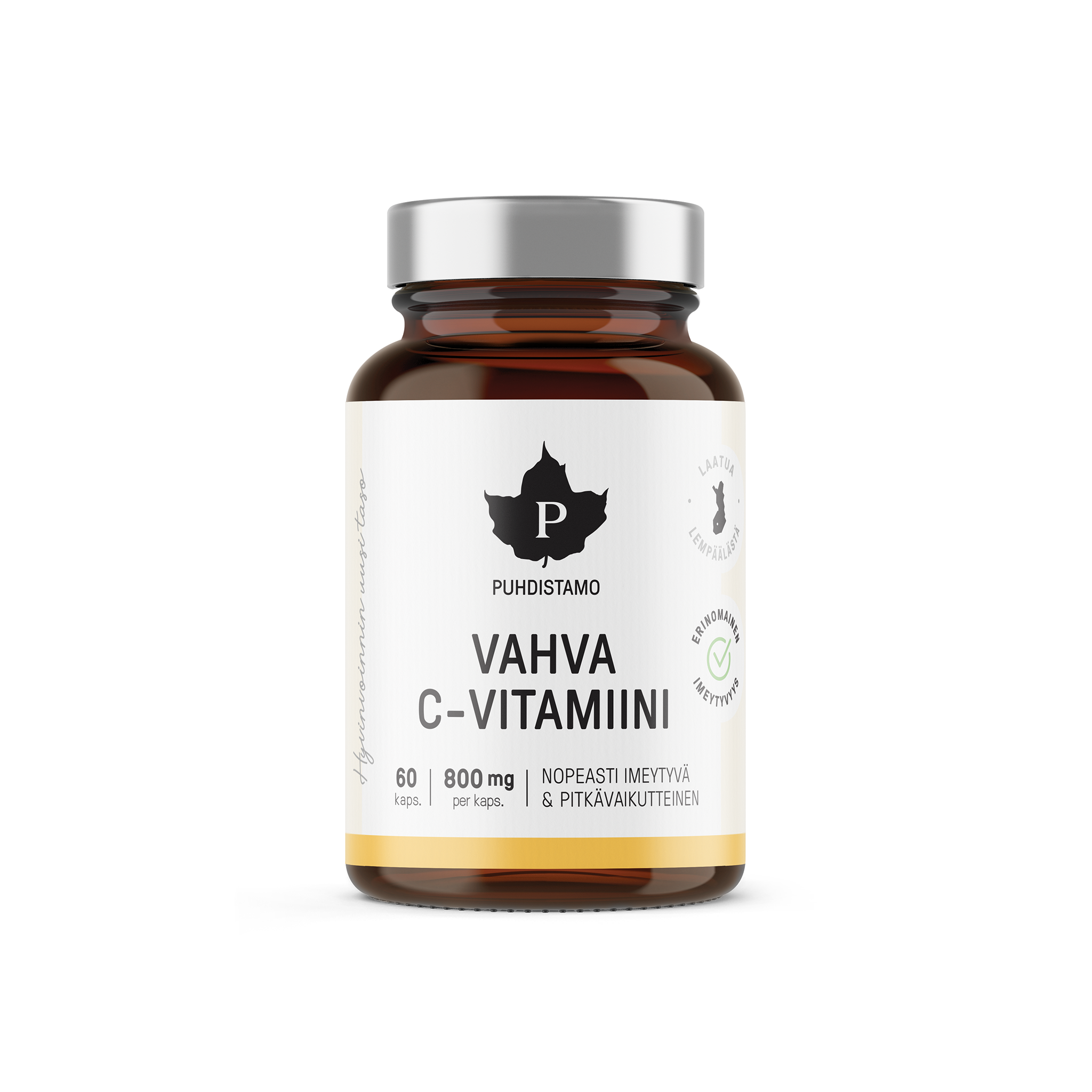 Puhdistamo Vahva C-vitamiini 800 mg