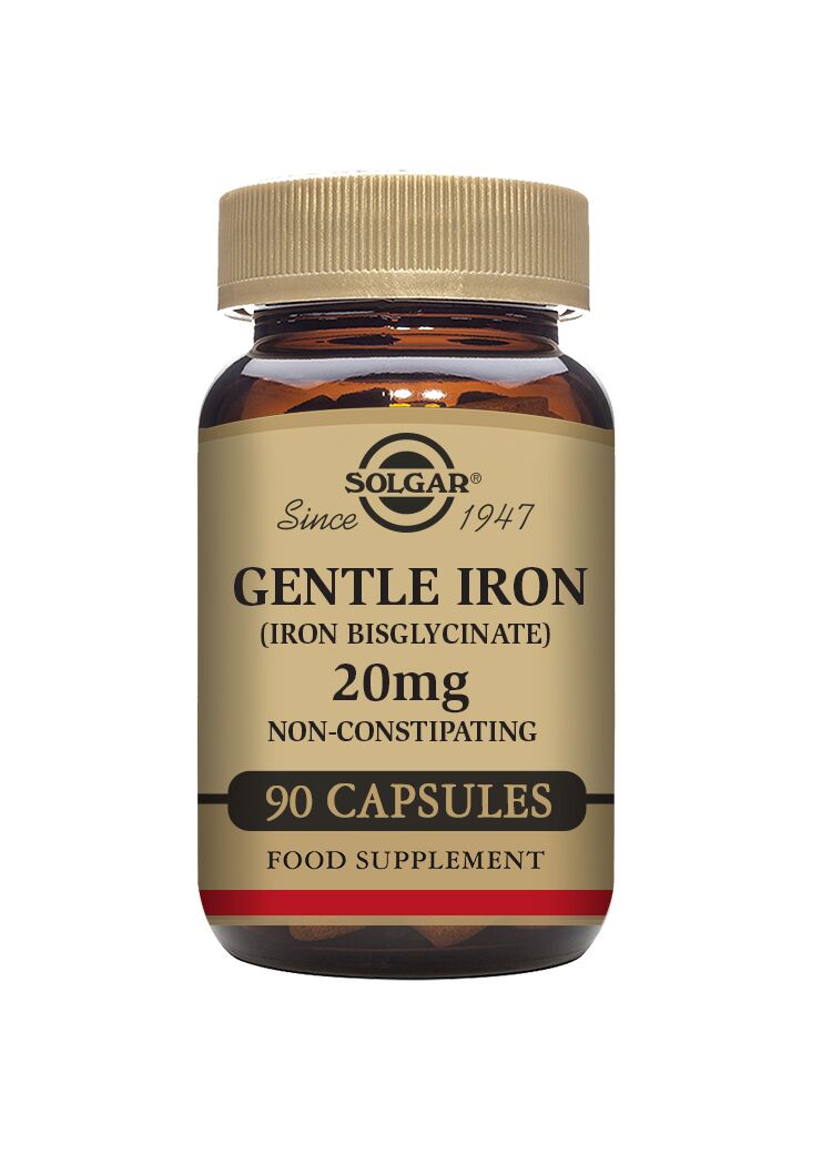 Solgar Gentle Iron 20 mg 90 kap