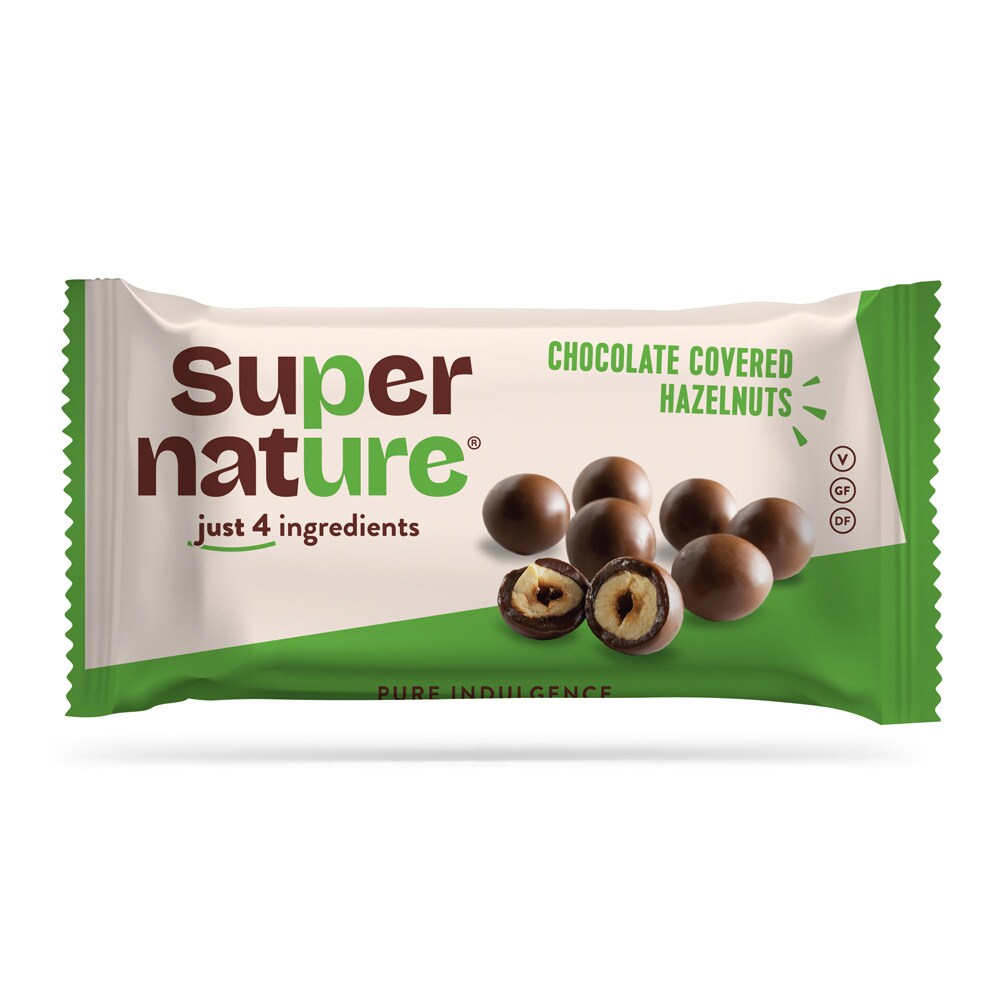 Supernature Suklaa-Hasselpähkinät (L) 40G