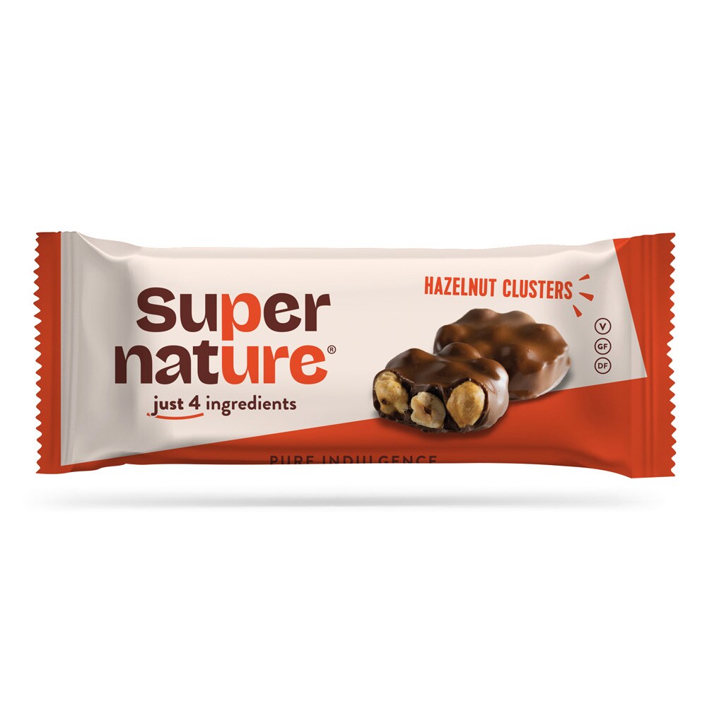 Supernature Suklaa-Hasselpähkinäpala (L) 34g