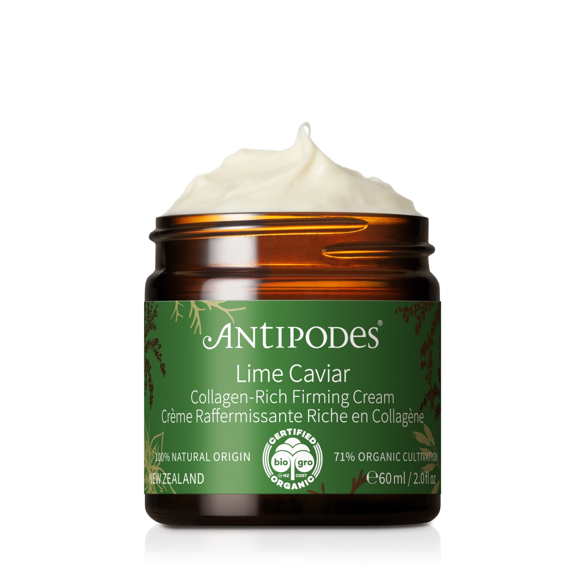 Antipodes Lime Caviar Collagen-Rich Firming Cream kollageenipäivävoide