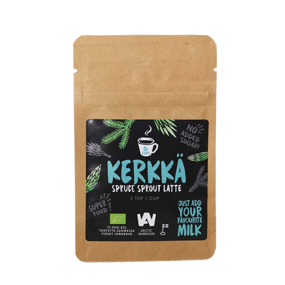 Arctic Warriors Kerkkälattejauhe, luomu