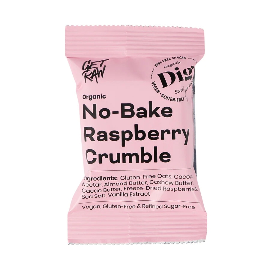 DIG No-Bake Raspberry Crumble