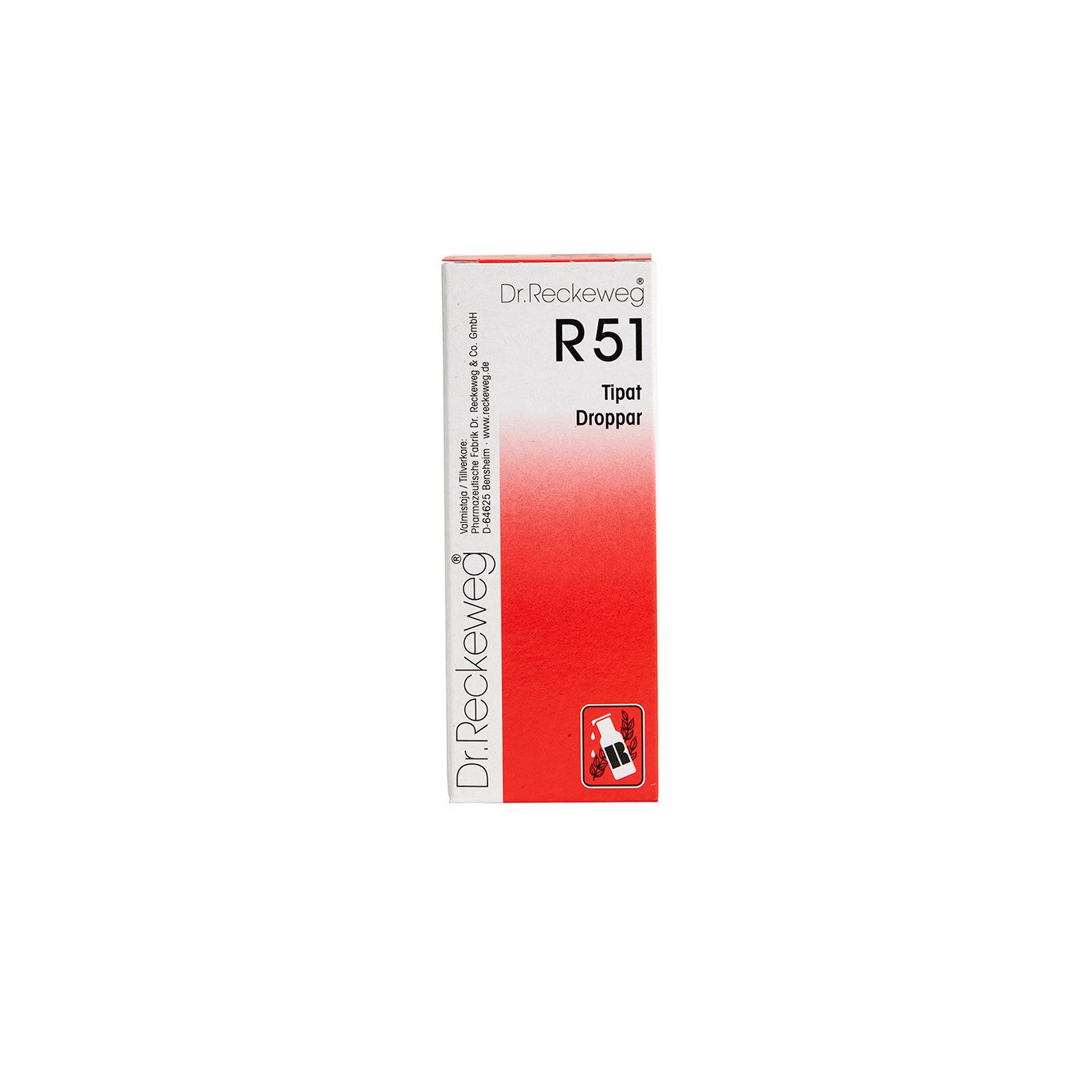 Dr. Reckeweg R51 homeopaattinen valmiste