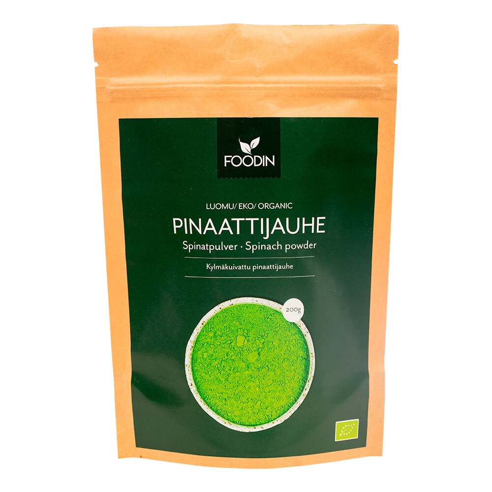 Foodin Pinaattijauhe, luomu