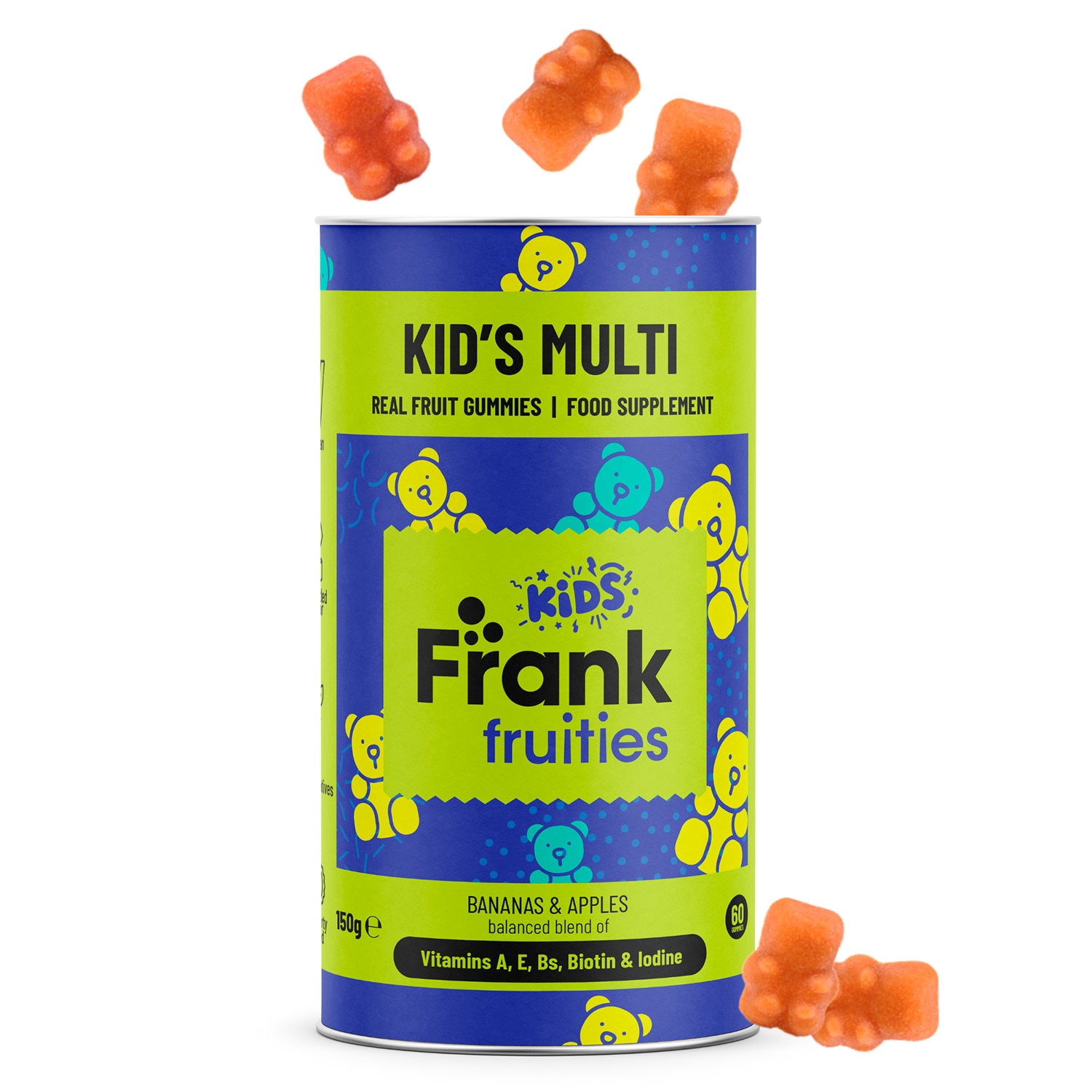 Frank fruities KID'S Multi vitamiinivalmiste