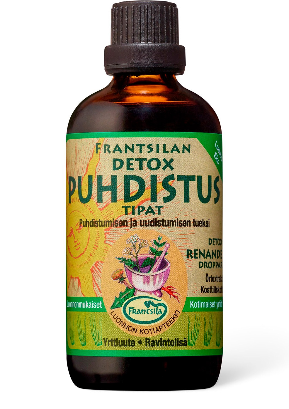 Frantsila Detox-puhdistustipat, luomu