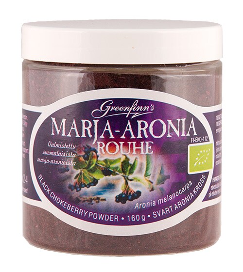 Greenfinn's Marja-aroniarouhe, luomu