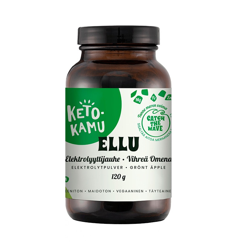 Ellu Vihreä omena -elektrolyyttijauhe