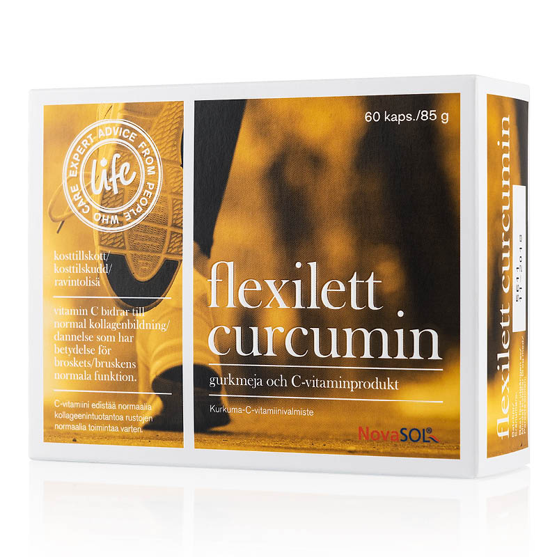 Life Flexilett Curcumin Kurkuma-C-vitamiinivalmiste