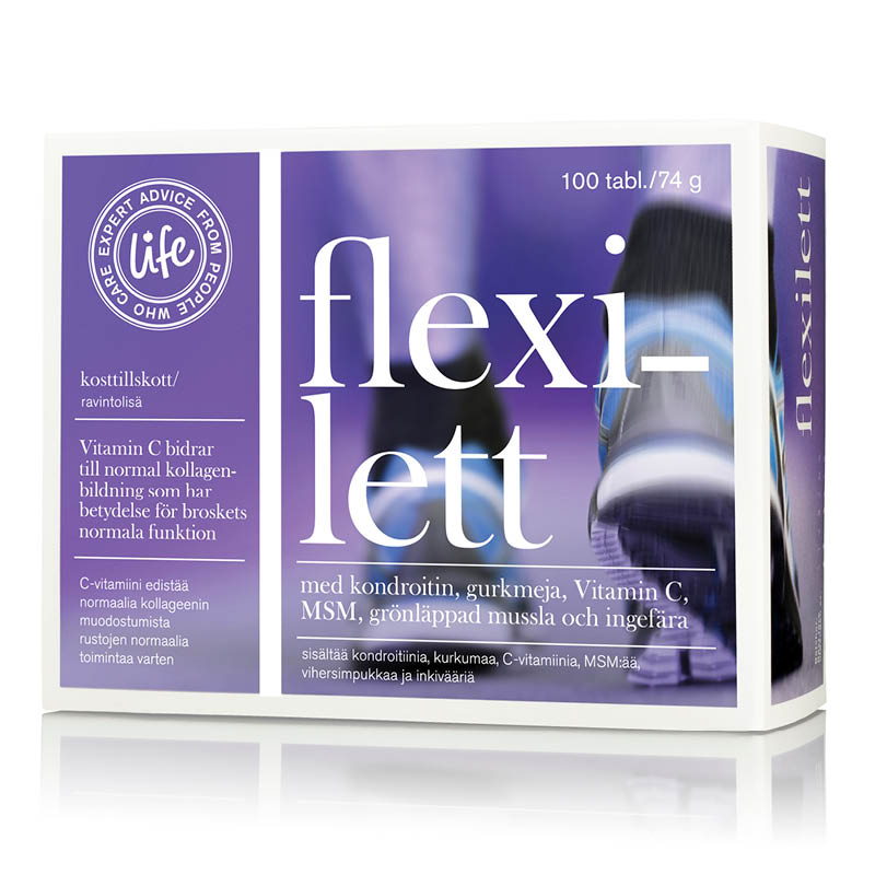 Life Flexilett Kondroitin-MSM-C-vitamiinivalmiste