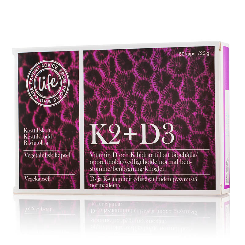 Life K2 + D3 Vitamiinivalmiste