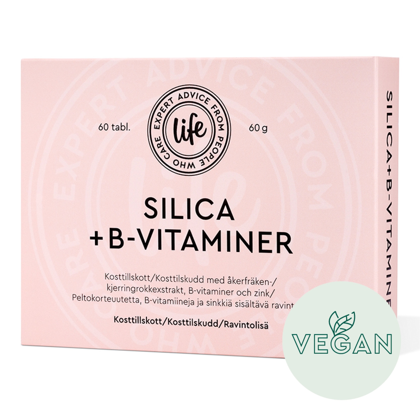 Life Silica + B, Sinkki-Pii-B-vitamiinivalmiste