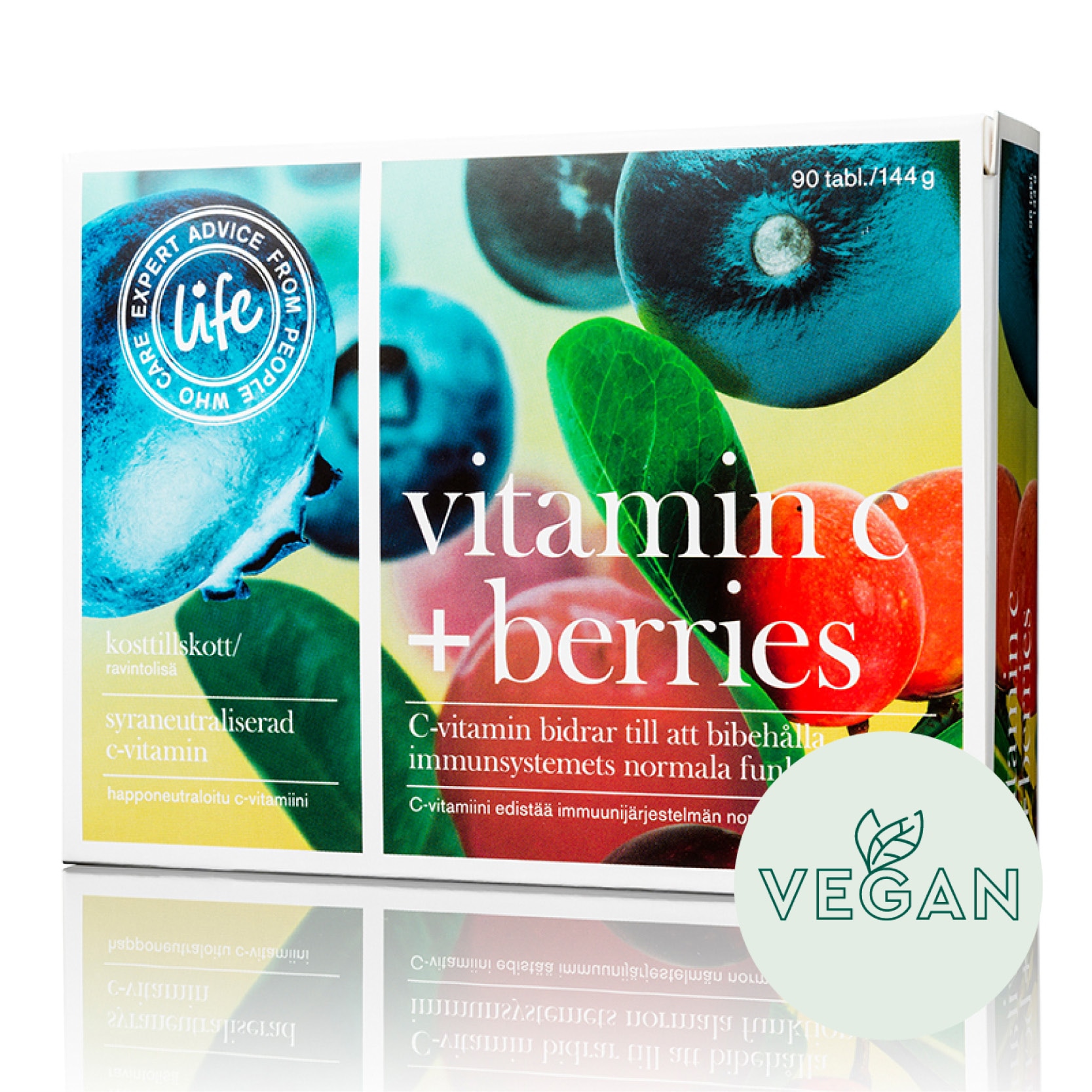 Life Vitamin C + Berries Vahva C-vitamiini