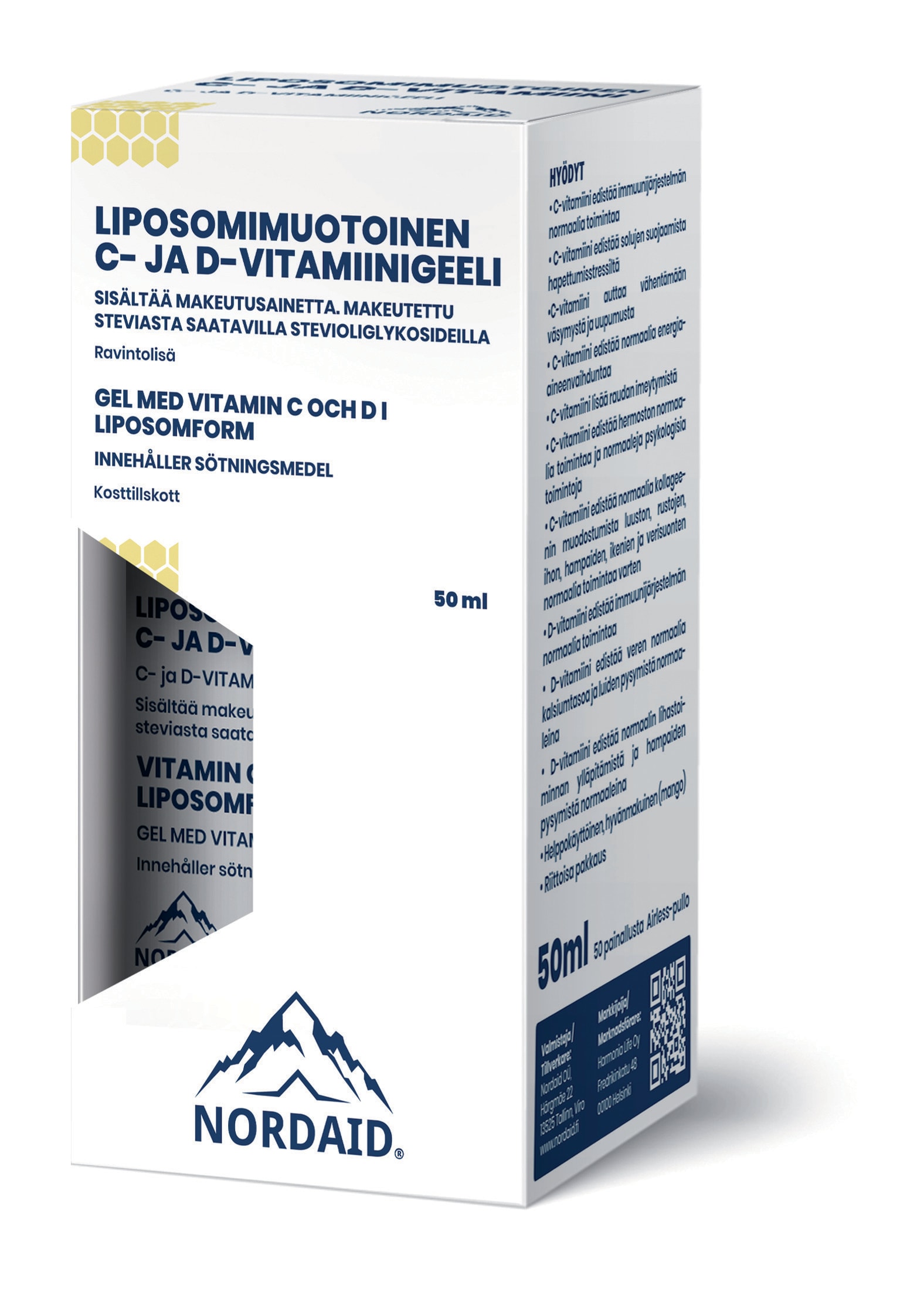Nordaid Liposomi C+D, pumppupullo