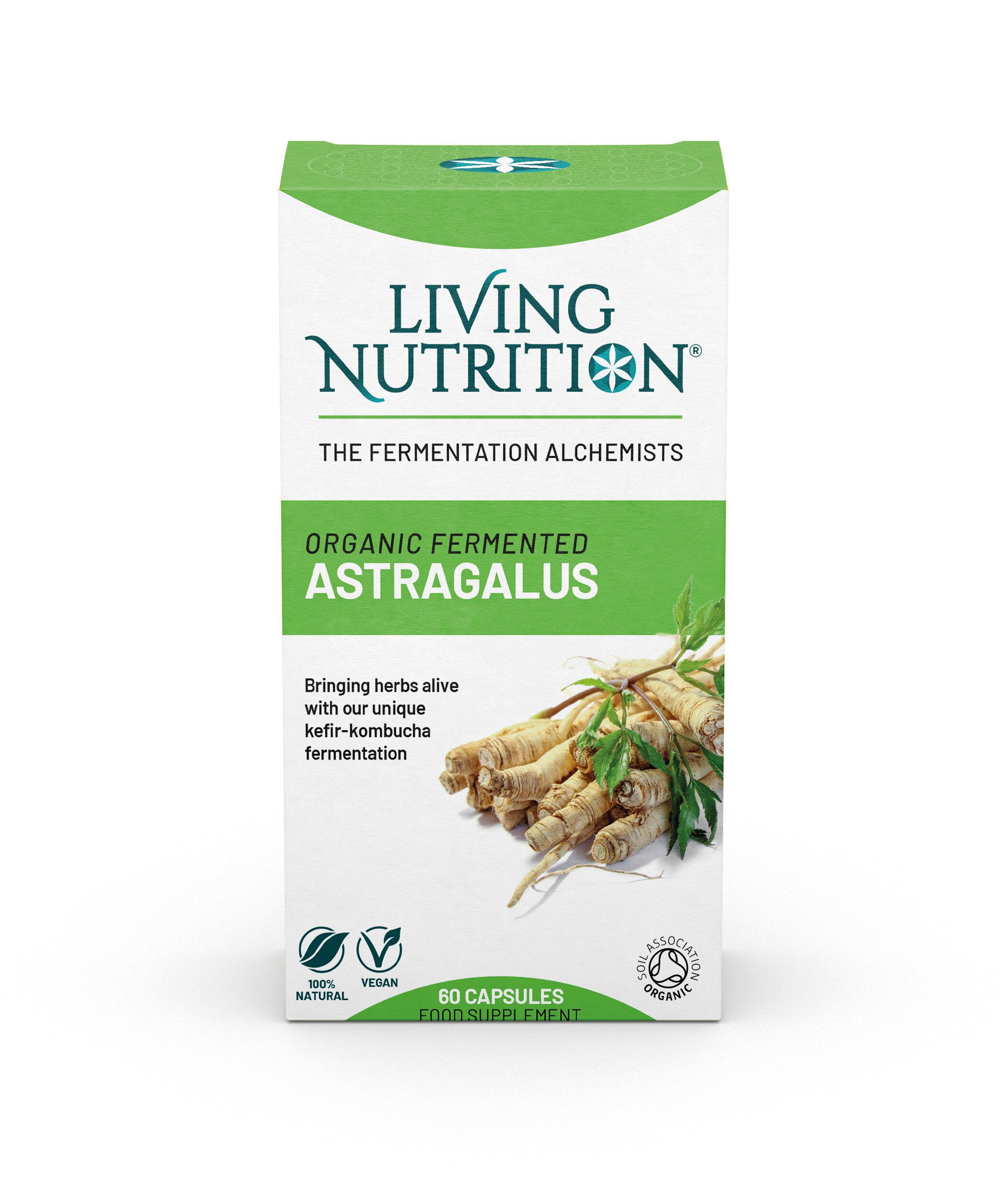 Living Nutrition Fermentoitu Astragalus