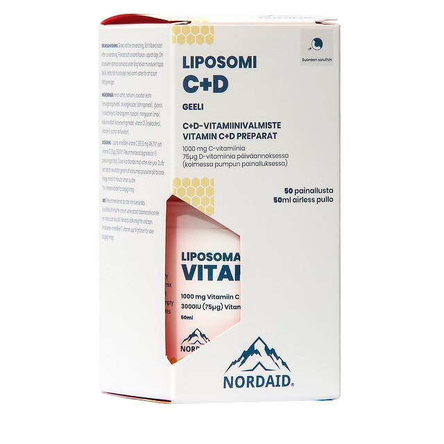 Nordaid Liposomi C+D, pumppupullo