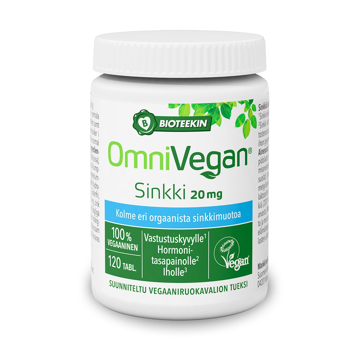 Bioteekin OmniVegan® Sinkki