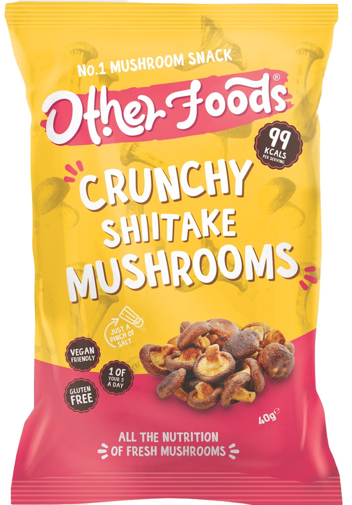 Crunchy Shiitake Mushrooms siitakesienisipsit