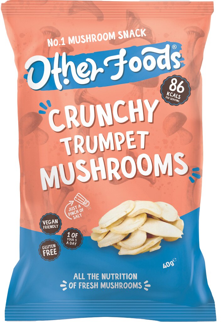 Crunchy Trumpet Mushrooms putkivinokassipsit