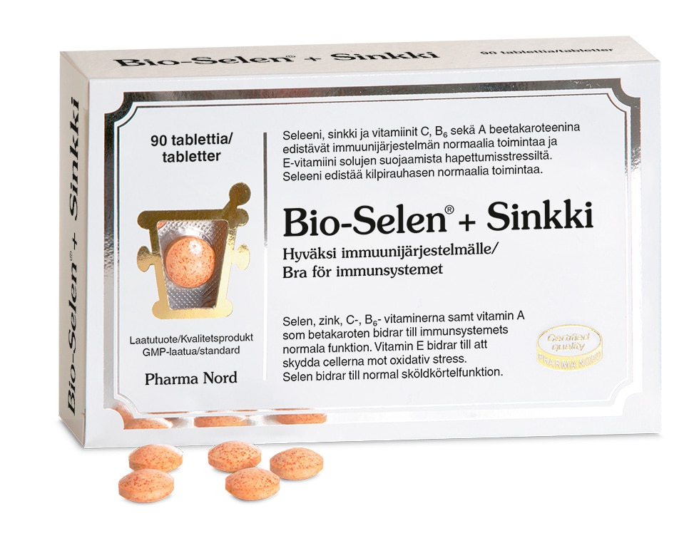 Bio-Selen+ Sinkki 90 tab