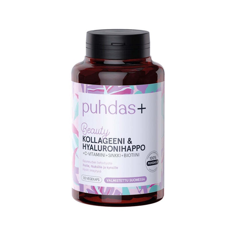 PUHDAS+ COLLAGEN&HYALYRON+C 120kaps