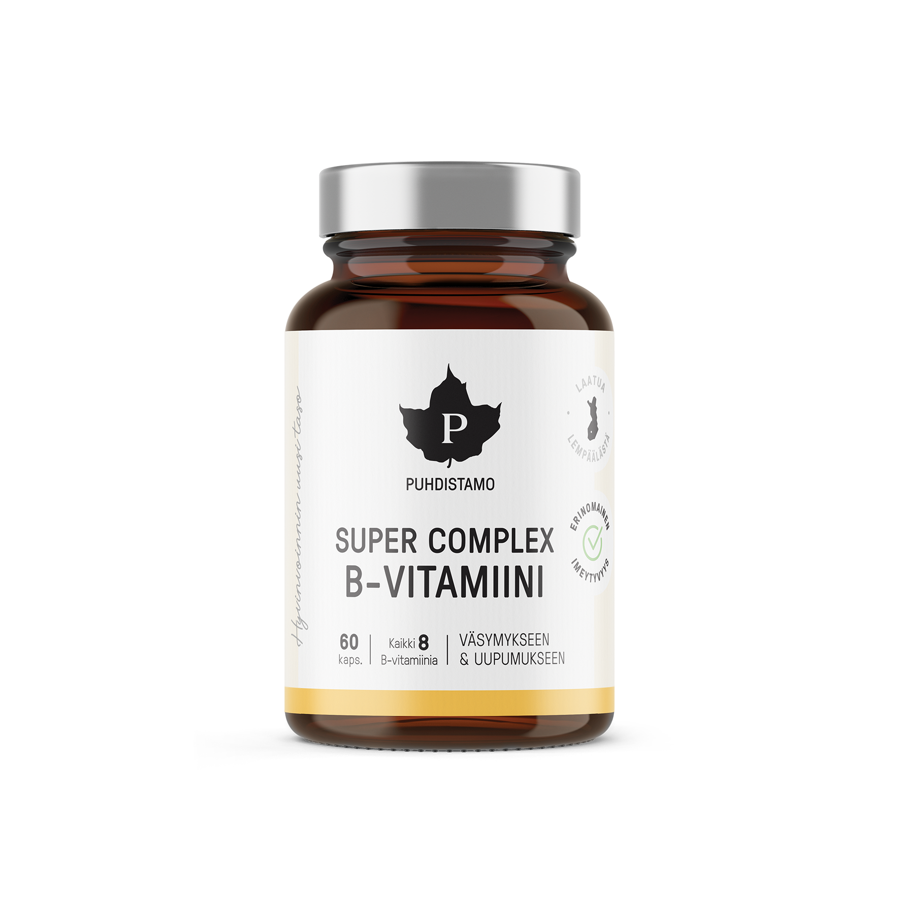Puhdistamo Super Complex B-vitamiini 60 kaps.