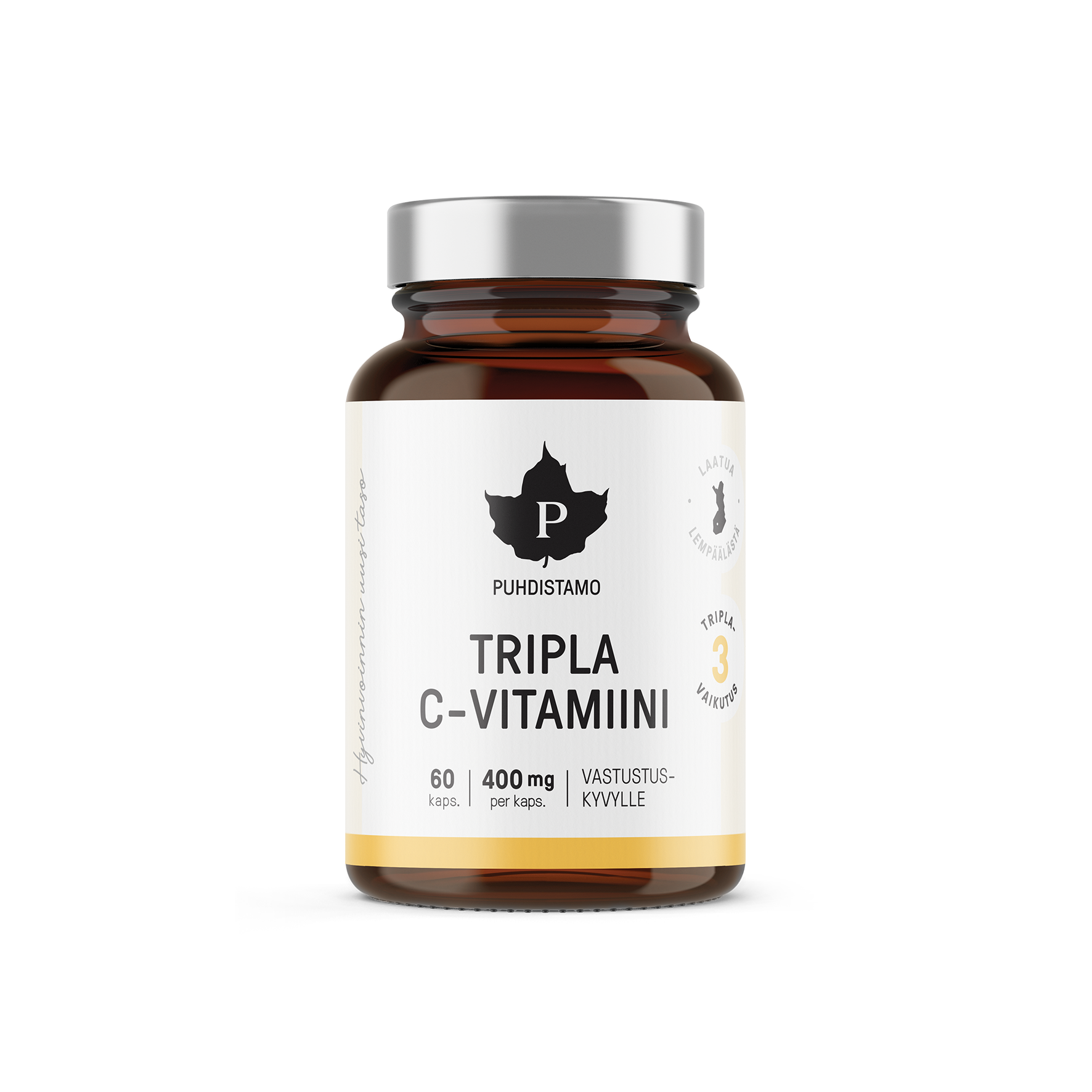 Puhdistamo Tripla C-vitamiini 60 kaps
