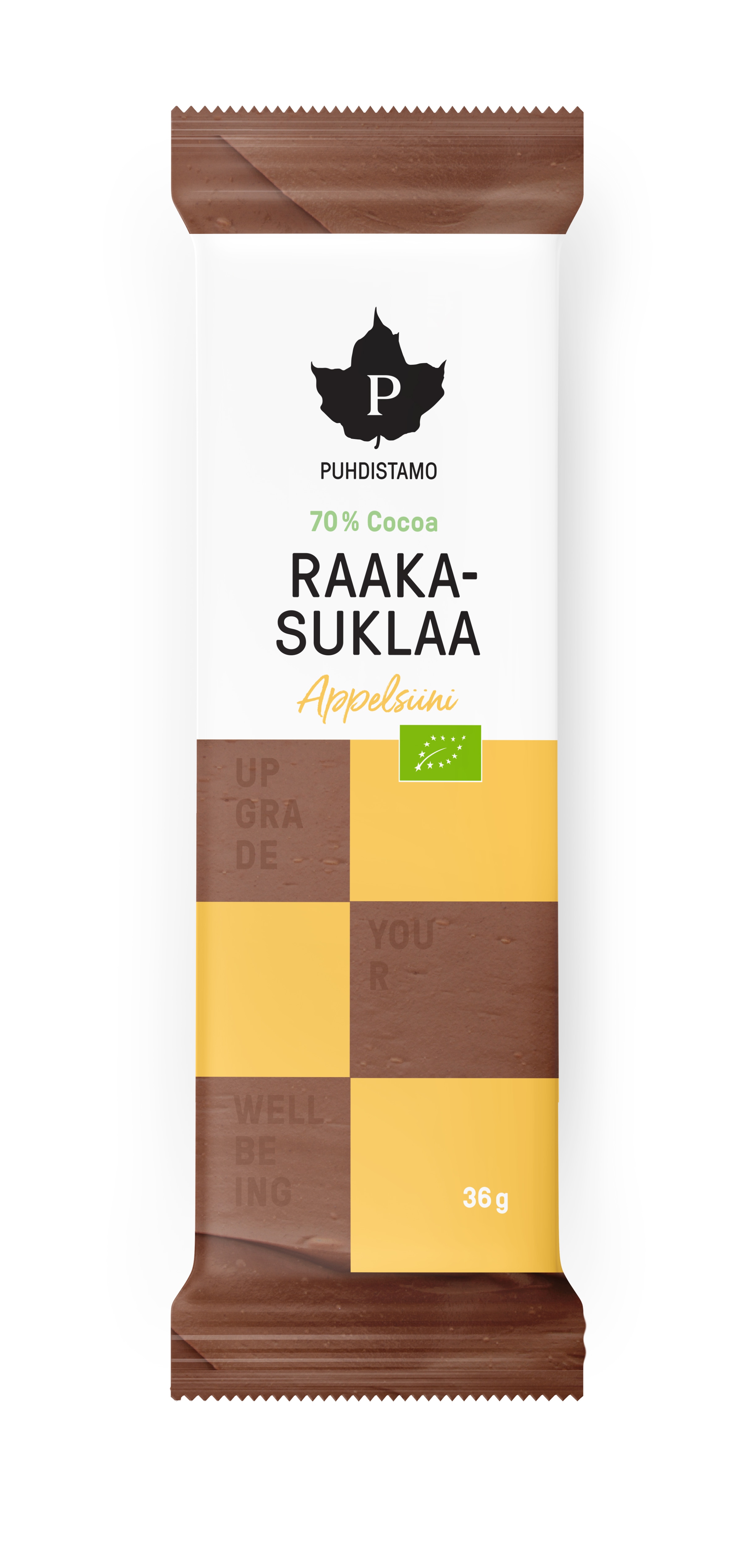 Puhdistamo Raakasuklaapatukka Appelsiini