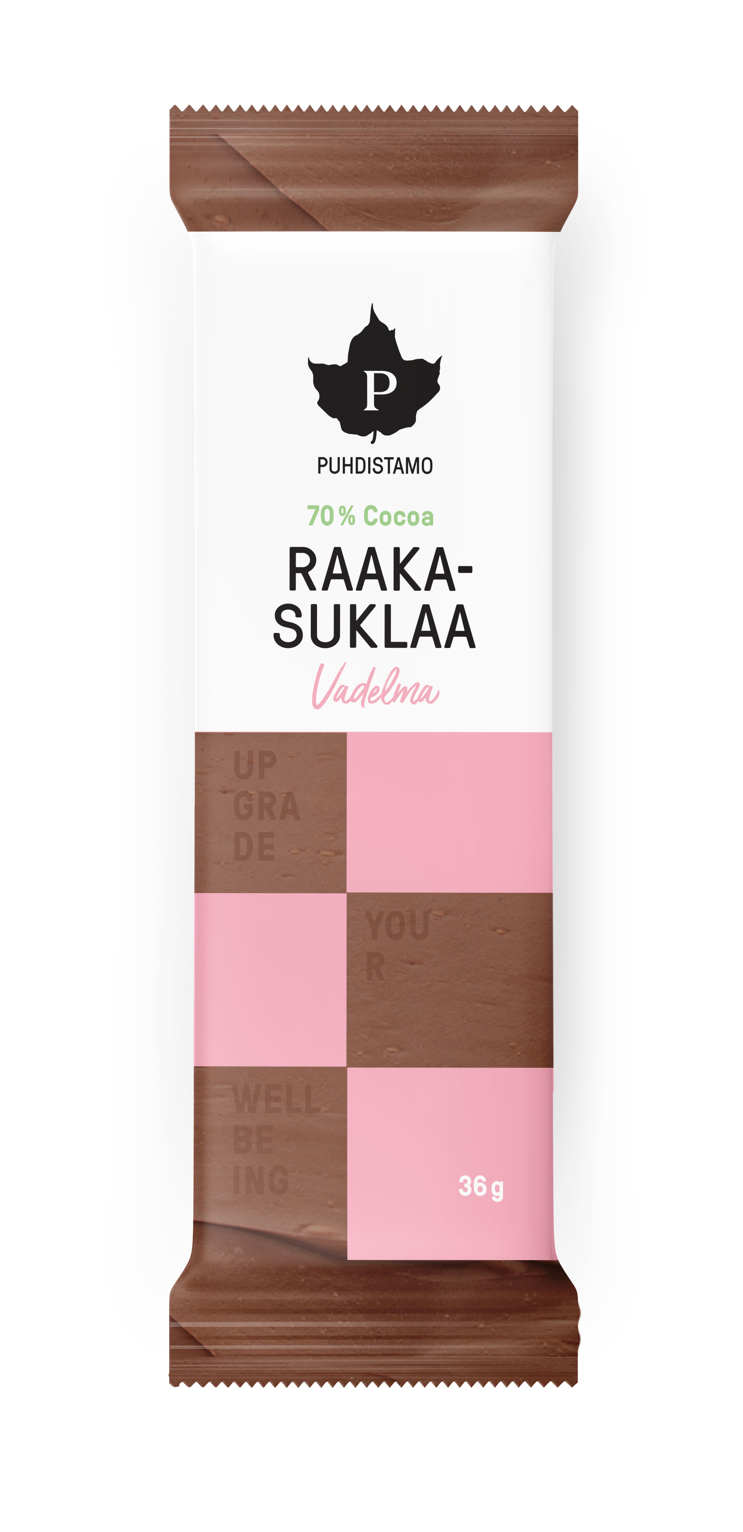 Puhdistamo Raakasuklaa Vadelma