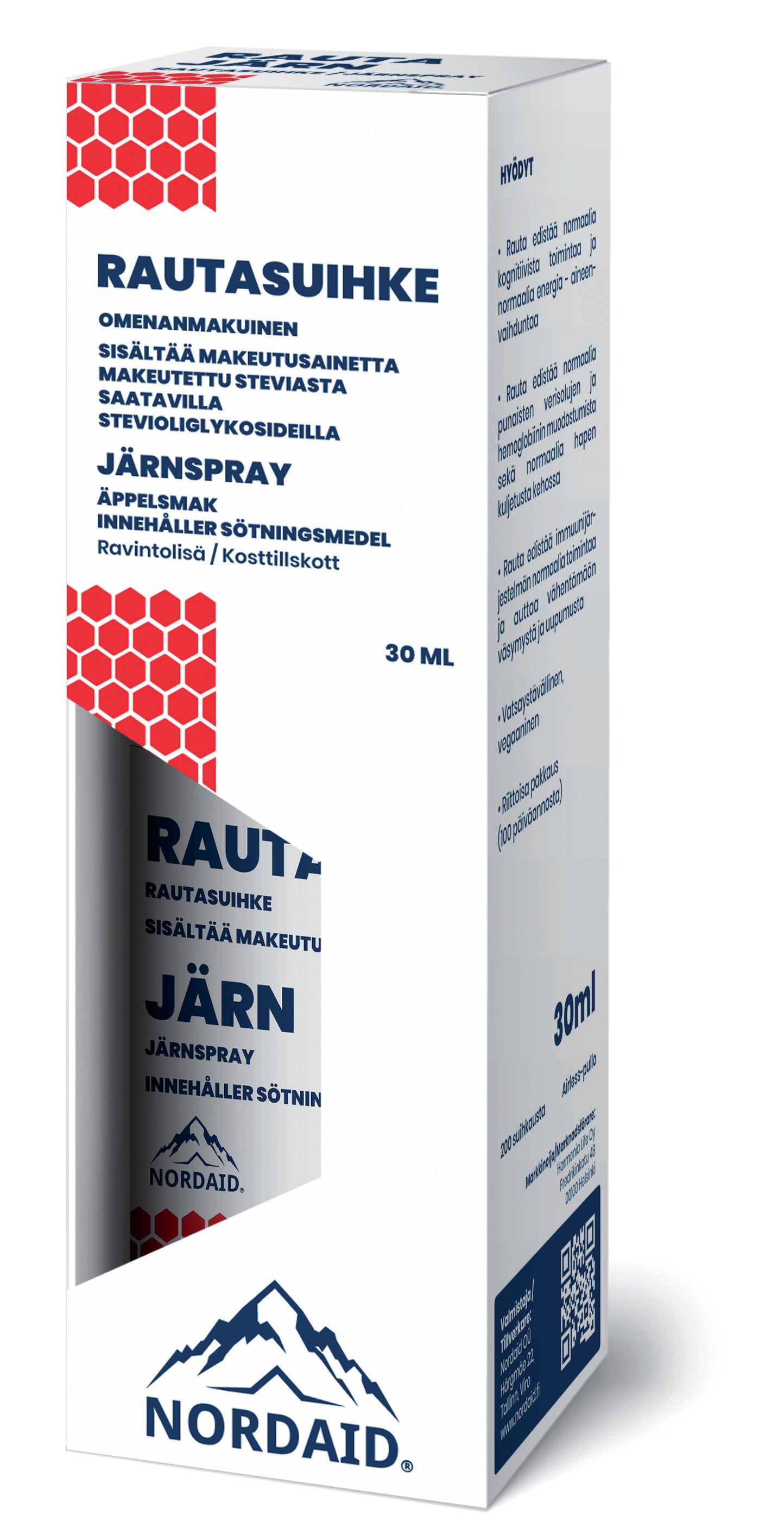 Nordaid Rautasuihke 30ml