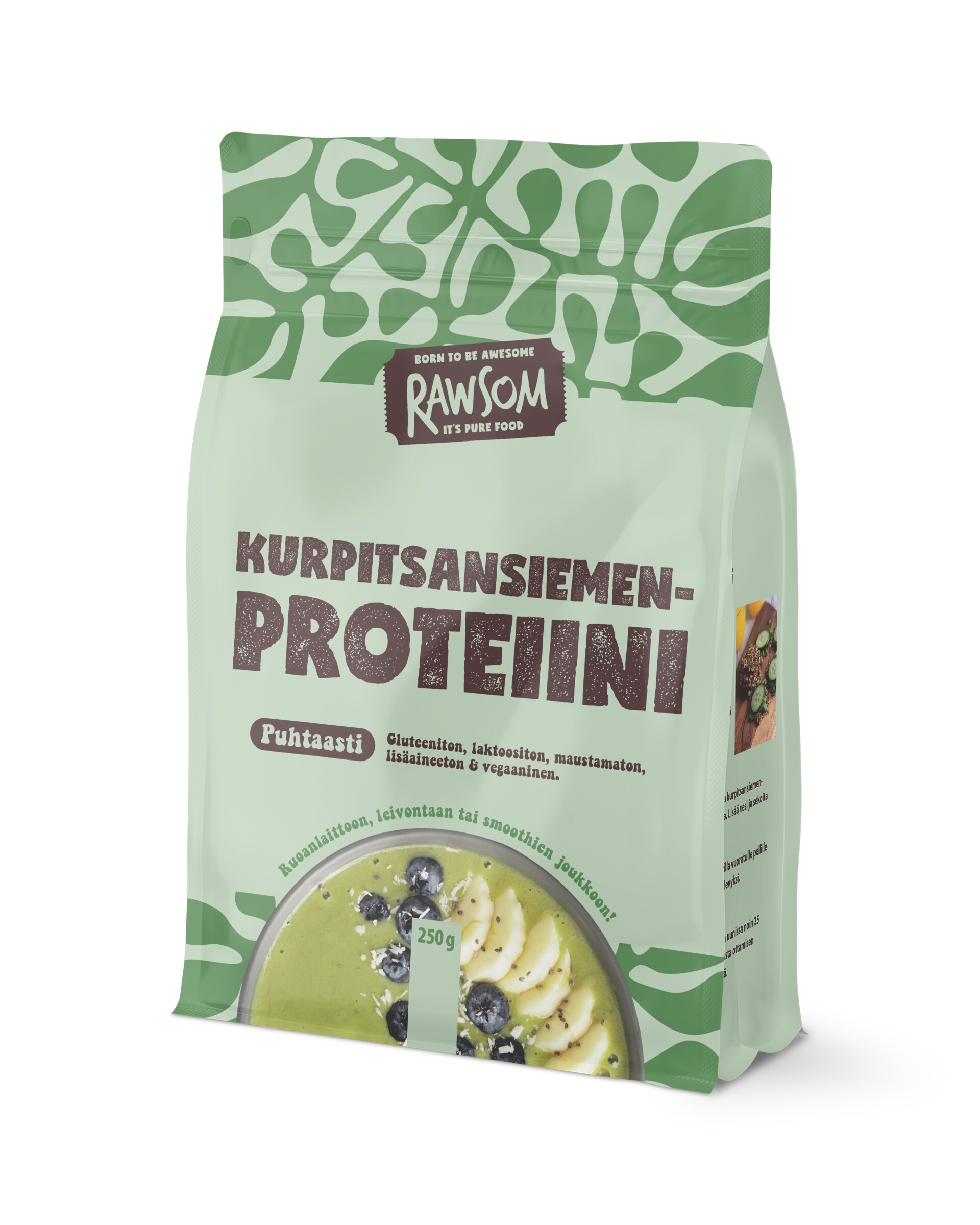 Rawsom Kurpitsansiemenproteiinijauhe 